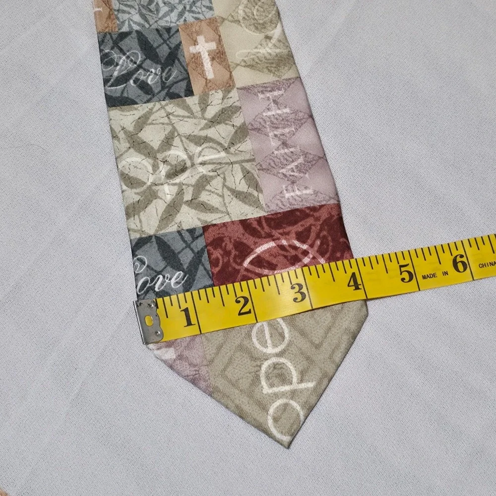 Eagles Wings Men's Religion Based Dress Tie 100% Silk‎ Size 59